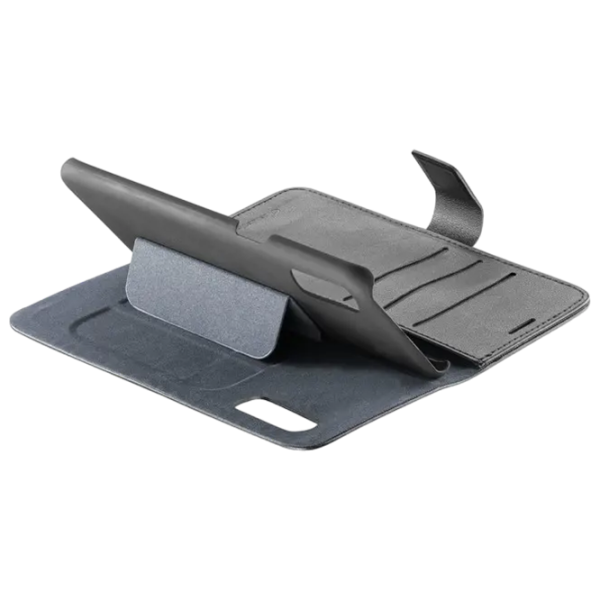 Husă pentru smartphone iPhone XS Book Case / Piele artificială / Black photo 3