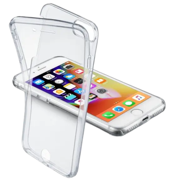 Husă pentru smartphone iPhone SE Back / Silicon / Transparent photo 1