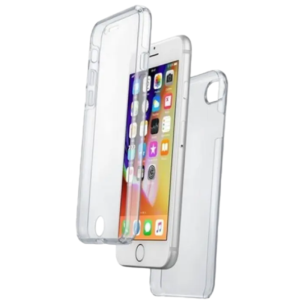 Husă pentru smartphone iPhone SE Back / Silicon / Transparent photo 3