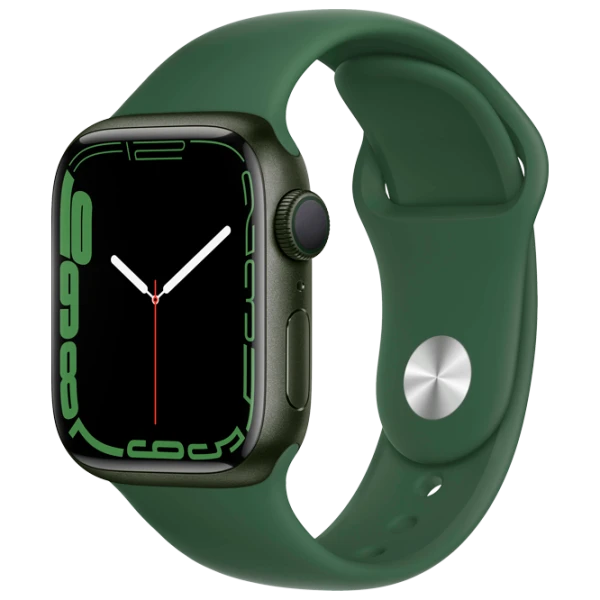 Apple Watch Series 7 41 мм Зелёный/ Clover Sport photo 1