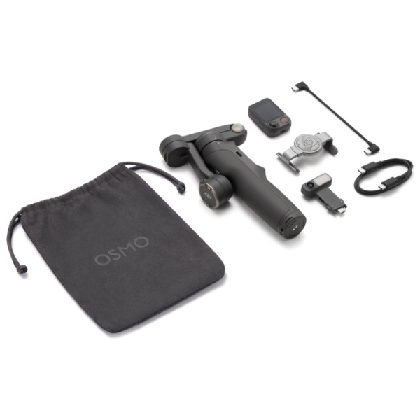 Stabilizator DJI Osmo Mobile 8P Advanced Tracking Combo Black photo 3