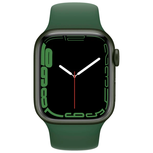Apple Watch Series 7 41 мм Зелёный/ Clover Sport photo 2