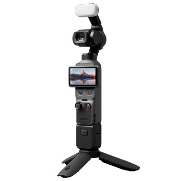 Cameră action DJI Osmo Pocket 4 Essential Combo 37 MP Black photo 3