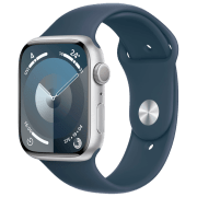 photo Apple Watch Series 9 41 mm Silver/ Storm Blue