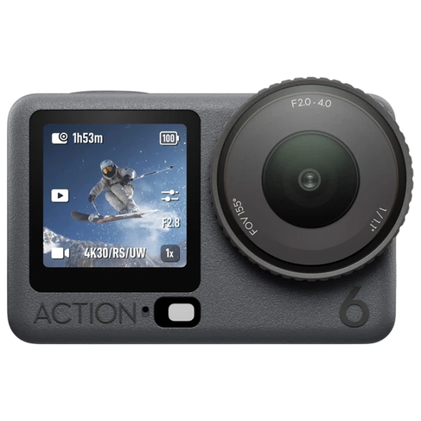 Cameră action DJI Action 6 Enhanced Combo 38 MP Black photo 2
