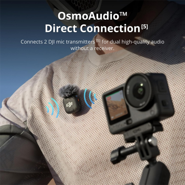Cameră action DJI Osmo Action 6 Essential Combo 38 MP Black photo 8