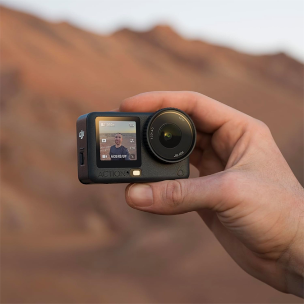 Cameră action DJI Osmo Action 6 Essential Combo 38 MP Black photo 10