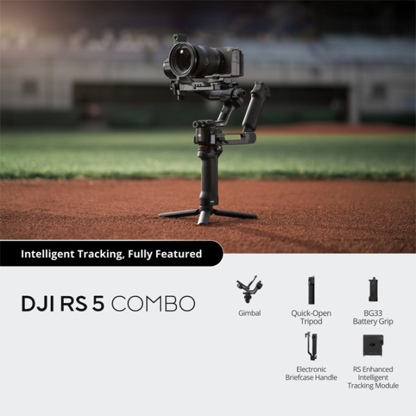 Stabilizator DJI RS 5 Combo Black photo 8