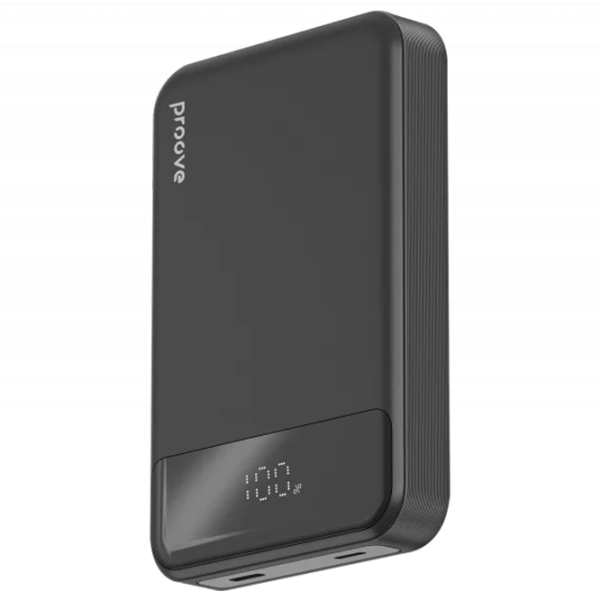 Power Bank Proove Hoodman Magnetic 10000 mAh / 20 W / Black photo 1