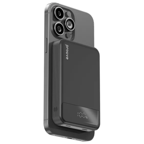 Power Bank Proove Hoodman Magnetic 10000 mAh / 20 W / Black photo 2