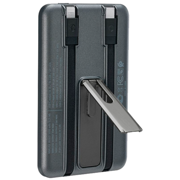 Power Bank RivaCase VA2607 5000 mAh / 22.5 W / Black photo 3