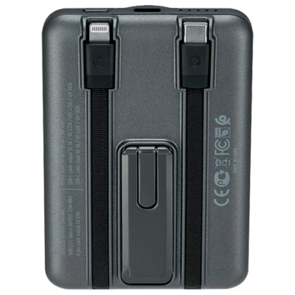 Power Bank RivaCase VA2607 5000 mAh / 22.5 W / Black photo 7