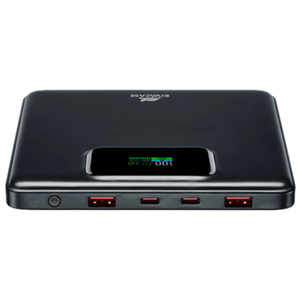 Power Bank RivaCase VA1090 20000 mAh / 100 W / Black photo 3