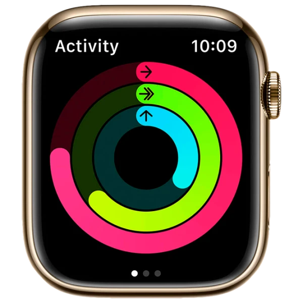 Apple Watch Series 7 45 mm Gold/ Dark Cherry Sport photo 3