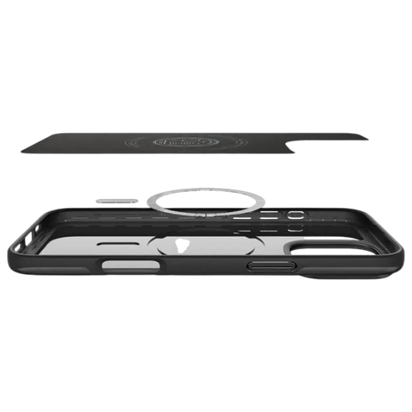 Husă pentru smartphone iPhone 16 Pro Max MagSafe Back / TPU / Black photo 7
