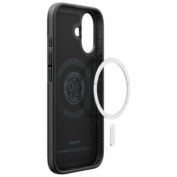 Husă pentru smartphone iPhone 17 MagSafe Back / TPU / Black photo 5