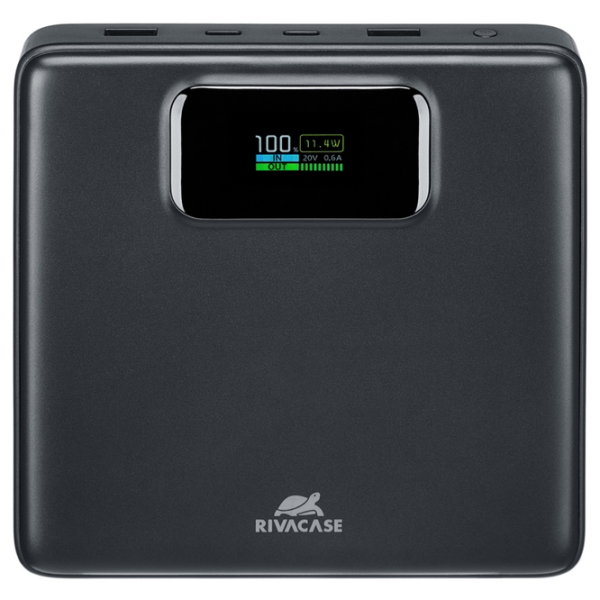 Power Bank RivaCase VA1091 25800 mAh / 100 W / Black photo 2