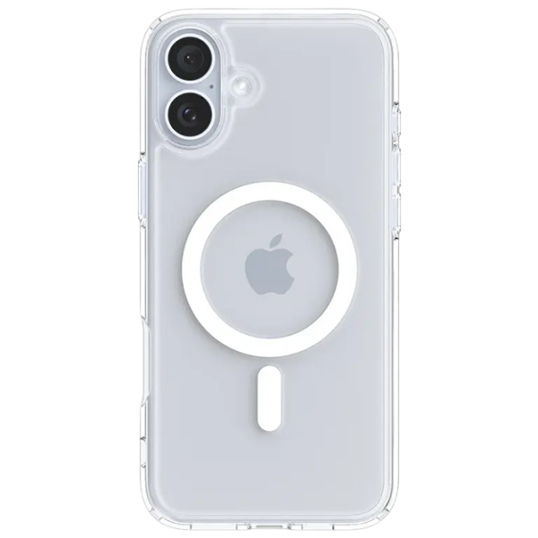 Husă pentru smartphone iPhone 16 Back / TPU / White photo 1