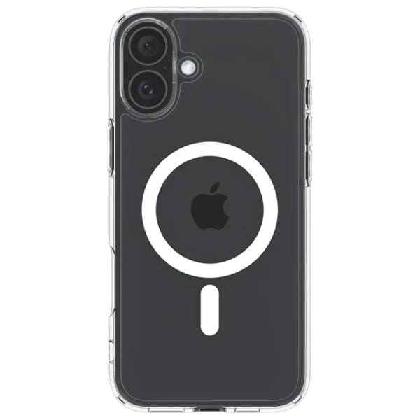 Husă pentru smartphone iPhone 16 Back / TPU / White photo 3