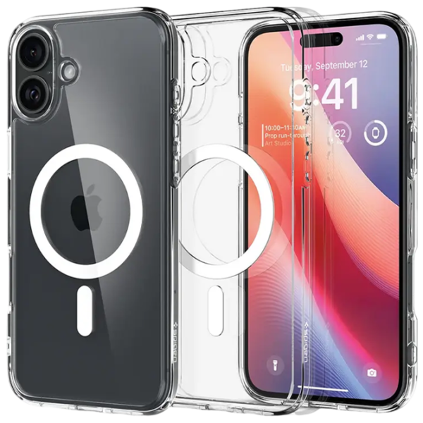 Husă pentru smartphone iPhone 16 Back / TPU / White photo 4