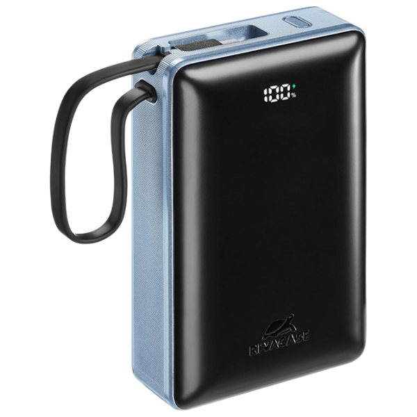 Power Bank RivaCase VA1097 20000 mAh / 65 W / Black photo 1