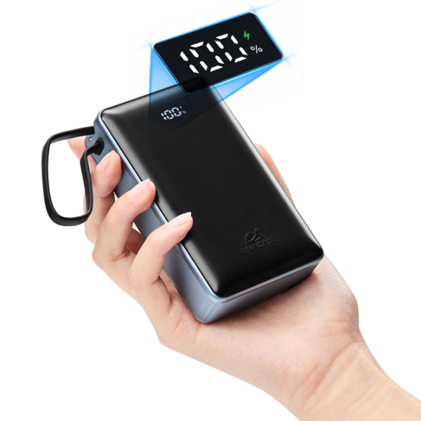 Power Bank RivaCase VA1097 20000 mAh / 65 W / Black photo 9