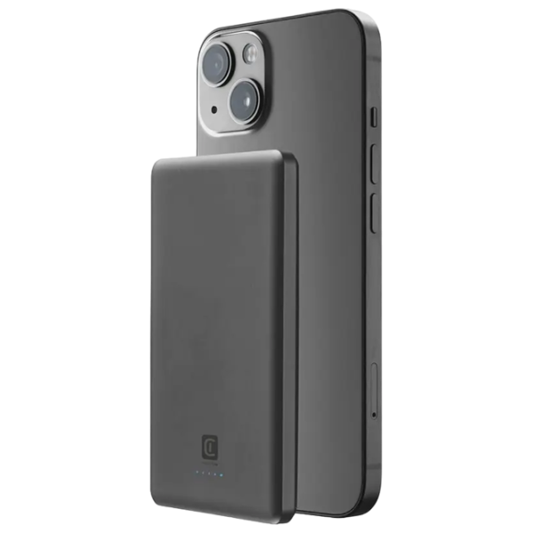 Power Bank Cellularline Mag Lite 5000 5000 mAh / 7.5 W / Gray photo 2