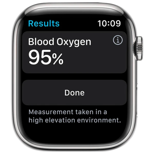 Apple Watch Series 7 45 mm Silver/ Starlight Sport Band photo 3