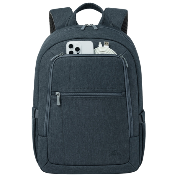 Rucsac pentru laptop RivaCase Galapagos 16" / Dark / Gray photo 6