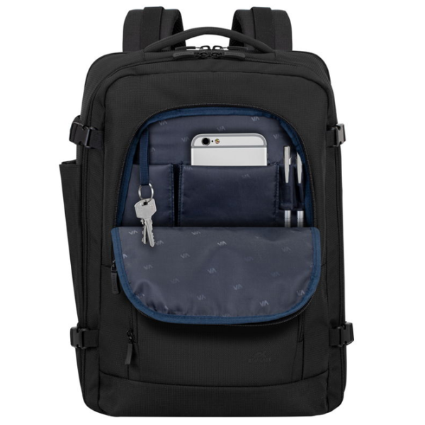 Rucsac pentru laptop RivaCase Tegel 17.3" / Gray / Black photo 4
