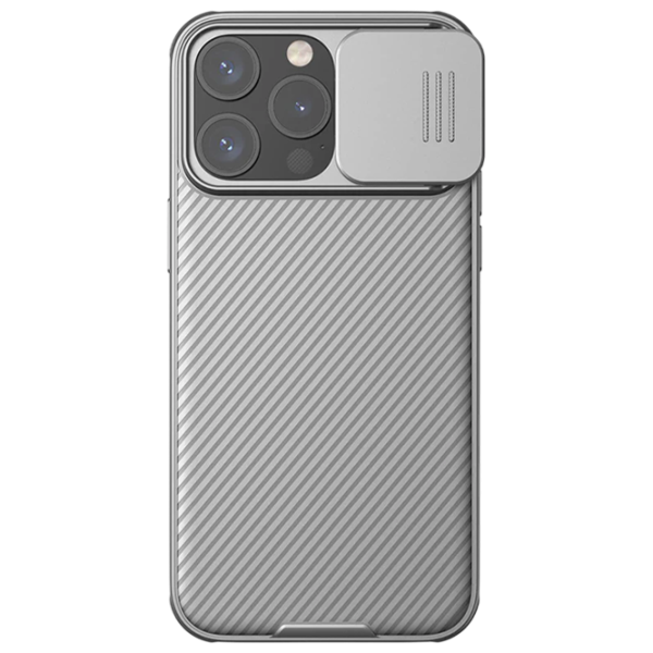 Husă pentru smartphone iPhone 15 Pro Max Back / PC / Gray photo 1