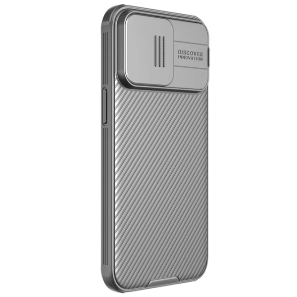 Husă pentru smartphone iPhone 15 Pro Max Back / PC / Gray photo 3