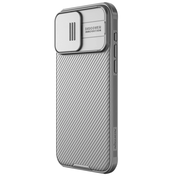 Husă pentru smartphone iPhone 15 Pro Max Back / PC / Gray photo 4