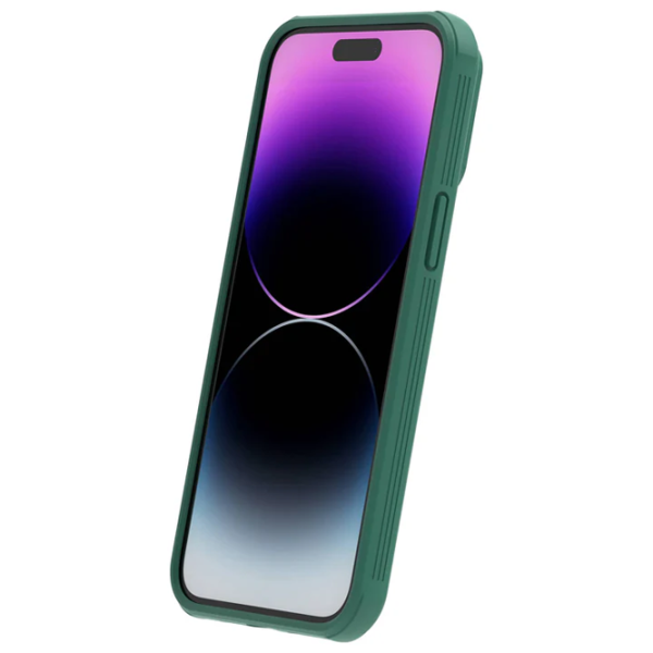 Husă pentru smartphone iPhone 15 Pro Max Back / PC / Green photo 3