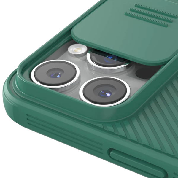 Husă pentru smartphone iPhone 15 Pro Max Back / PC / Green photo 4