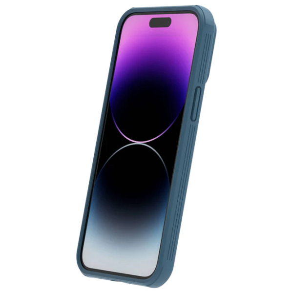 Husă pentru smartphone iPhone 15 Pro Max Back / PC / Blue photo 3