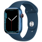 photo Apple Watch Series 7 45 mm Blue/ Abyss Blue Sport