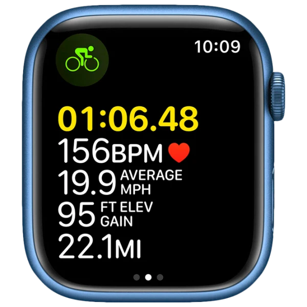 Apple Watch Series 7 45 mm Blue/ Abyss Blue Sport photo 3