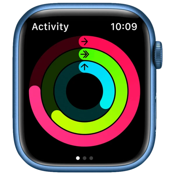 Apple Watch Series 7 45 mm Blue/ Abyss Blue Sport photo 5