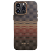 photo Husă pentru smartphone iPhone 16 Pro MagSafe Back / PC / Brown
