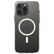 photo Husă pentru smartphone iPhone 16 Pro Max MagSafe Back / TPU / Transparent