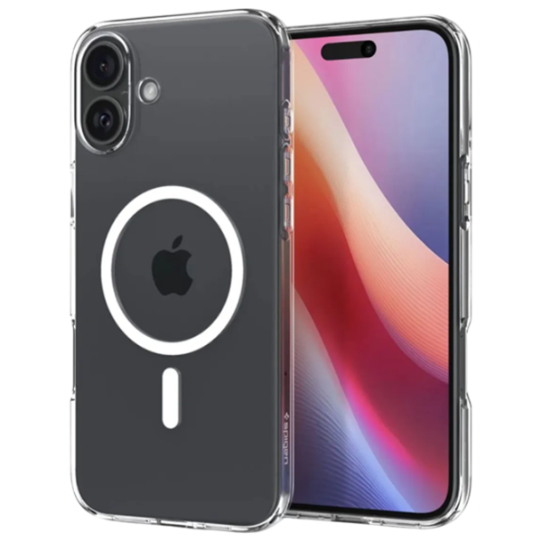 Husă pentru smartphone iPhone 16 Plus MagSafe Back / TPU / Transparent photo 1