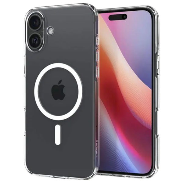 Husă pentru smartphone iPhone 16 MagSafe Back / TPU / Transparent photo 1