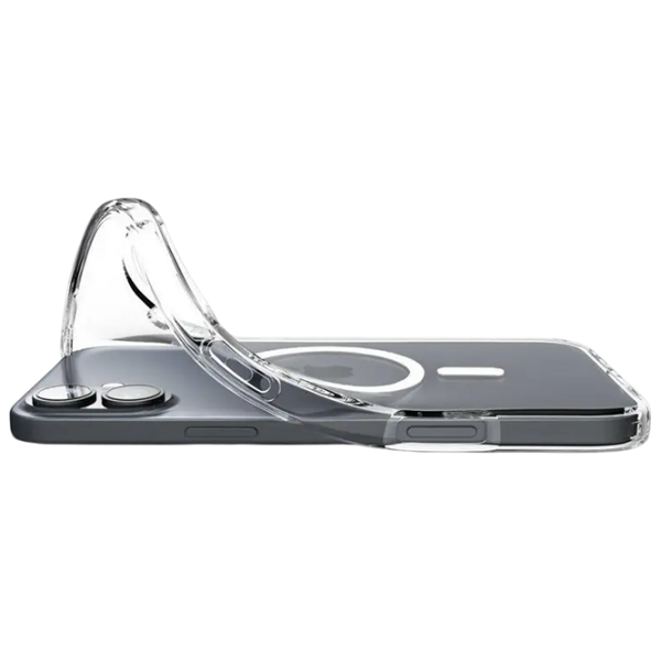 Husă pentru smartphone iPhone 16 MagSafe Back / TPU / Transparent photo 6