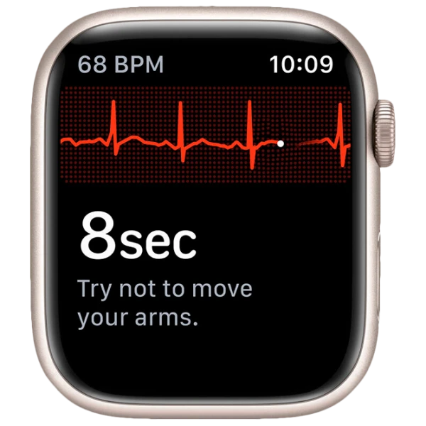 Apple Watch Series 7 45 mm Khaki/ Starlight Sport photo 4