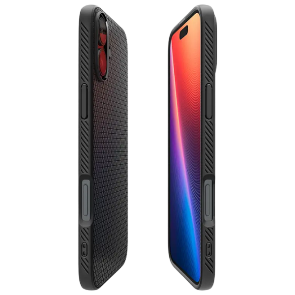 Husă pentru smartphone iPhone 16 Plus Back / TPU / Black Matt photo 2