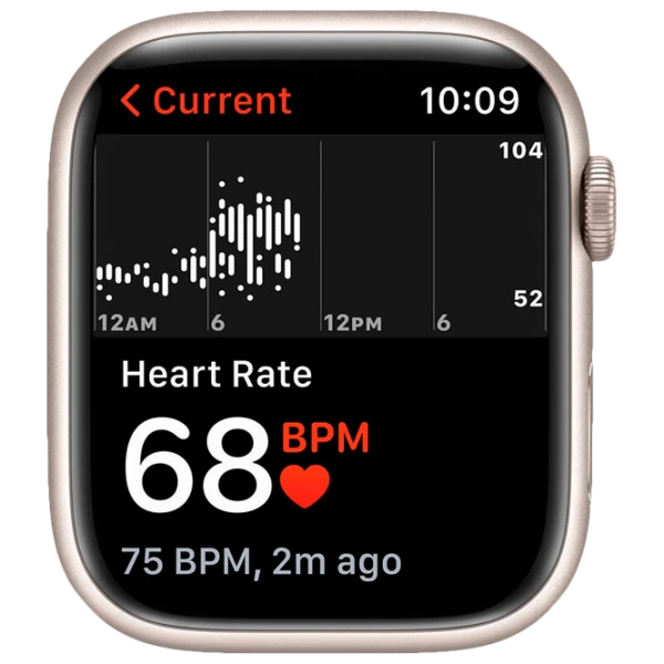 Apple Watch Series 7 45 mm Khaki/ Starlight Sport photo 5