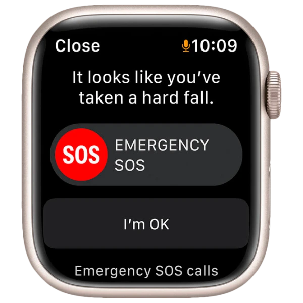 Apple Watch Series 7 45 mm Khaki/ Starlight Sport photo 6