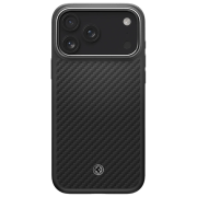 photo Husă pentru smartphone iPhone 17 Pro Max MagSafe Back / TPU / Black