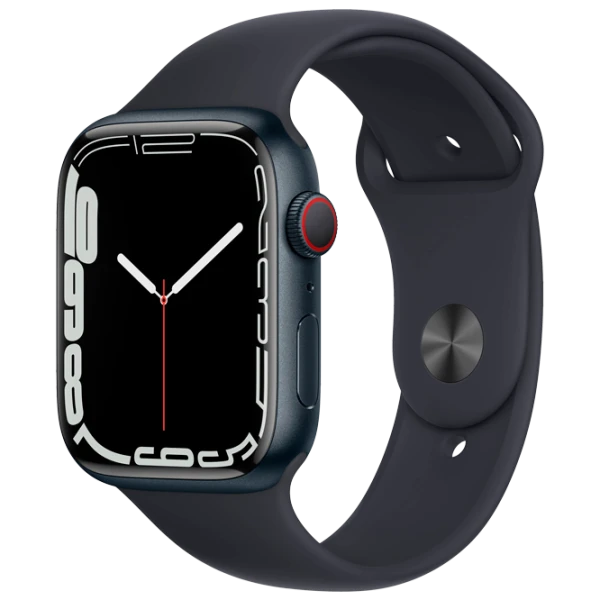 Apple Watch Series 7 45 mm Black/ Midnight Sport photo 1